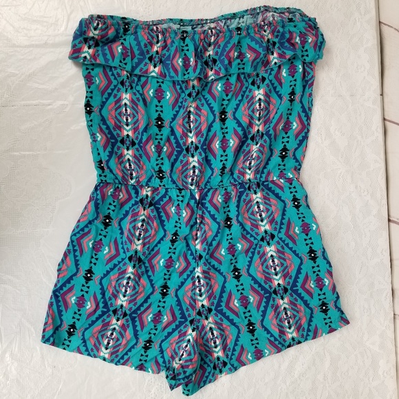 NWT L8teR Women's L Halter Sleeveless Romper - Picture 4 of 8